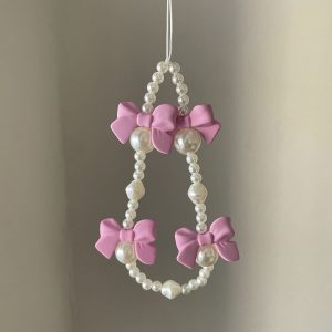PINK B LANYARD
